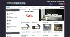 Desktop Screenshot of modernsensefurniture.com