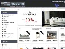 Tablet Screenshot of modernsensefurniture.com